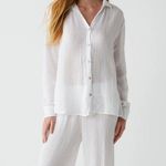 Michael Stars Leo Gauze Button Down Shirt, size XS Photo 1