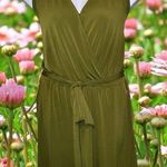 Ny Collection  olive green romper! New Photo 0