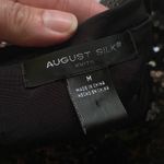 August Silk  Knits women’s black lined sequined fancy t-shirt, size medium Photo 4