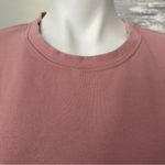 Bobeau  Women’s Eyelet Ruffle Sweatshirt Size S Photo 2