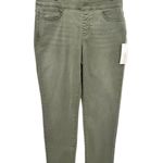 Soft Surroundings The Ultimate Straight Leg Pull On Pants Khaki Olive Green M Photo 0