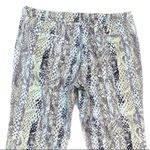 Sandro  Women's Pants 27" Slim Leg Ankle Cream Gray Snake Print Size 14 Photo 7