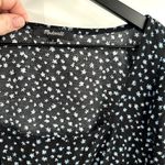 Madewell  Seamed Long-Sleeve Mini Dress in Ditsy Floral Size 2 Photo 4