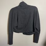 Alo Yoga  cropped sweatshirt wrap style with button vintage 2013 Photo 2