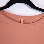 SKIMS  Women's Fits Everybody Long Sleeve Crew Neck Cotton Tee Shirt Sienna Photo 1