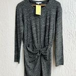 IRO  Paris Letitia sweater mini wrap front knit sweater dress size medium Photo 0