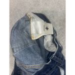 imogene And willie + virginia jeans Size 27 Reg Dark Wash Fray Raw Hem Blue Photo 6