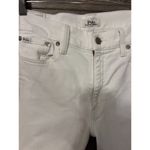 Ralph Lauren Polo Jeans  Jeans Skinny Pants Womens Sz 30 White Khaki Denim Photo 1
