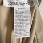 Jones New York Vintage Khaki Tan Pleated Wide Leg Trouser Dress Pants Size 10 Photo 8