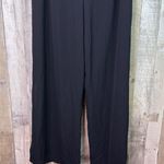 Monteau Los Angeles Size 3X Scallop Neckline Black Cold Shoulder Jumpsuit Photo 7