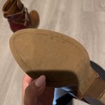 American eagle Tan‎ & Brown Ankle Strap Block Heel Boots Photo 1