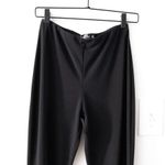 Sympli Narrow Midi Split Hem Black Stretch Pants Women's Size 6 Photo 3