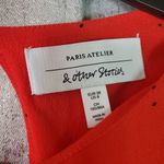 Paris Atelier & other stories Long Sleeve size 8 Ruffle Red Polka Dot dress Photo 3