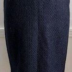 Moulinette Soeurs • Navy Boucle Knit Pencil Skirt Photo 0
