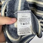 Eddie Bauer  Navy Striped Hooded Sweatshirt Size 2xlarge Photo 3