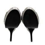 Adrianna Papell new Crystal Stiletto Sandals Metallic Leopard Print 9.5M Photo 12