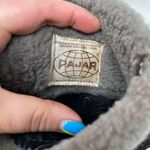 Pajar  black leather fur lined lace up boots size 8 Photo 3