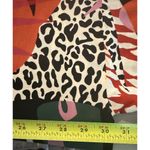 Bohemian Allover Tropical Print Long Sleeve Kimono Beach Dress Coverup Photo 6