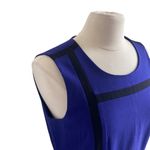Nine West Shift Dress Womens Size 8 Blue Corpcore Color Block Photo 1