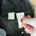 Madewell  The Girljean Adolpha Wash Black Ripped Knee Edition High Rise Size 26 Photo 8