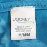 Jockey Person 2 Person Teal Paisley Burnout Hooded Top Sz Medium Green Photo 8