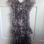 MISA Los Angeles  Floral Ruffle Dress Photo 2
