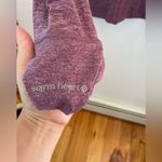 Lululemon ruffled quarter zip pullover Size 8 Purple Run Your Heart Out Pullover Photo 2