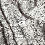 Rebecca Taylor 100% Silk One Shoulder Snake Print Dress Photo 1