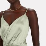 L'Agence NWT L’AGENCE Chiara Silk Wrap Top Photo 4