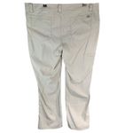 Eddie Bauer  Travex Pants Womens 16 Beige Roll Up Stretch Nylon Hiking Gorpcore Photo 2