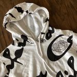 On Fire Cropped Fleece Hoodie Photo 3