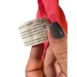 Ekouaer  Pink V-Neck Short Sleeve Elastic Waist Drawstring Dress Women Sz L Photo 6