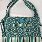 Handmade Green Teal Fabric Purse Photo 0