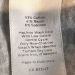 Talbots Chatham Cropped Pants Blue White High Rise Flat Front Side Zip Size 16 Photo 9