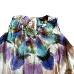 Desigual Watercolor Mandala Sleeveless Dress High Waist Floral Size 44 Large Photo 5