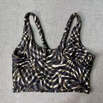 Sage Collective Cropped Sports Bra Athletic Crop Top Small Gray Photo 1