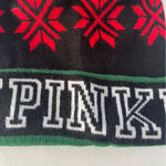 PINK - Victoria's Secret Victoria’s Secret PINK Christmas Holiday Winter Beanie Pompom Top Hat Photo 1