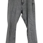 ZARA  Straight Leg Grey Gray High Rise Womens Jeans 8 Zip Fly Casual Fall Denim Photo 0