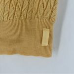 Liz Claiborne  Liz Golf Luxe Edition Merino Wool Knit Sweater Vest Butter‎ Yellow Photo 3
