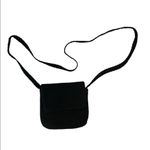 Chateau  Small Black Knit Zipper and Fold over Front Flap Mini Purse Photo 9