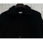 Vince Black Wool Angora Collared Cardigan Sweater Coat S Quiet Luxury Minimal Photo 5