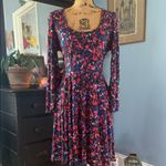 Anthropologie  HD in Paris "Saraid" Dress Multicolor Abstract Print Stretch Dress Photo 5