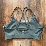 Gaiam Women's Olive Green Strappy Sports Bra Photo 1
