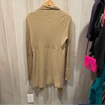 autumn cashmere Cute cozy Cotton by tan camel oversized cardigan sweater ribbed Photo 8