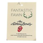 Fantastic Fawn The Rolling Stones Stars & Tongue Graphic Jacket Size Small NWT Photo 9