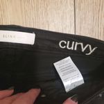 Slink NEW Plus 16 Curvy Black faded wash Crop Flare‎ Ankle Jeans Trendy Photo 5