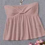 Princess Polly Pink flowy tube top Photo 0