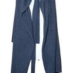 Brochu Walker  Cape Size M/L Cashmere & Wool Gray Charcoal Poncho Vest Soft Open Photo 0