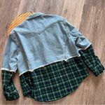 Princess Polly  denim & flannel jacket women’s size XS‎ Photo 7