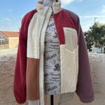 Helmut Lang patchwork faux shearling shaggy fleece unisex jacket size XS NWT Photo 9